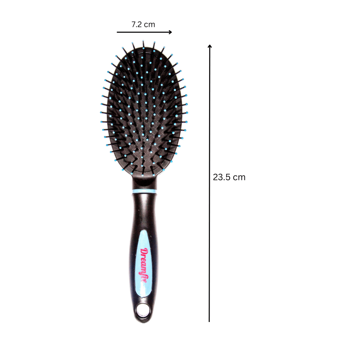 Dreamfix Oval Hair Brush Black - gtworld.de