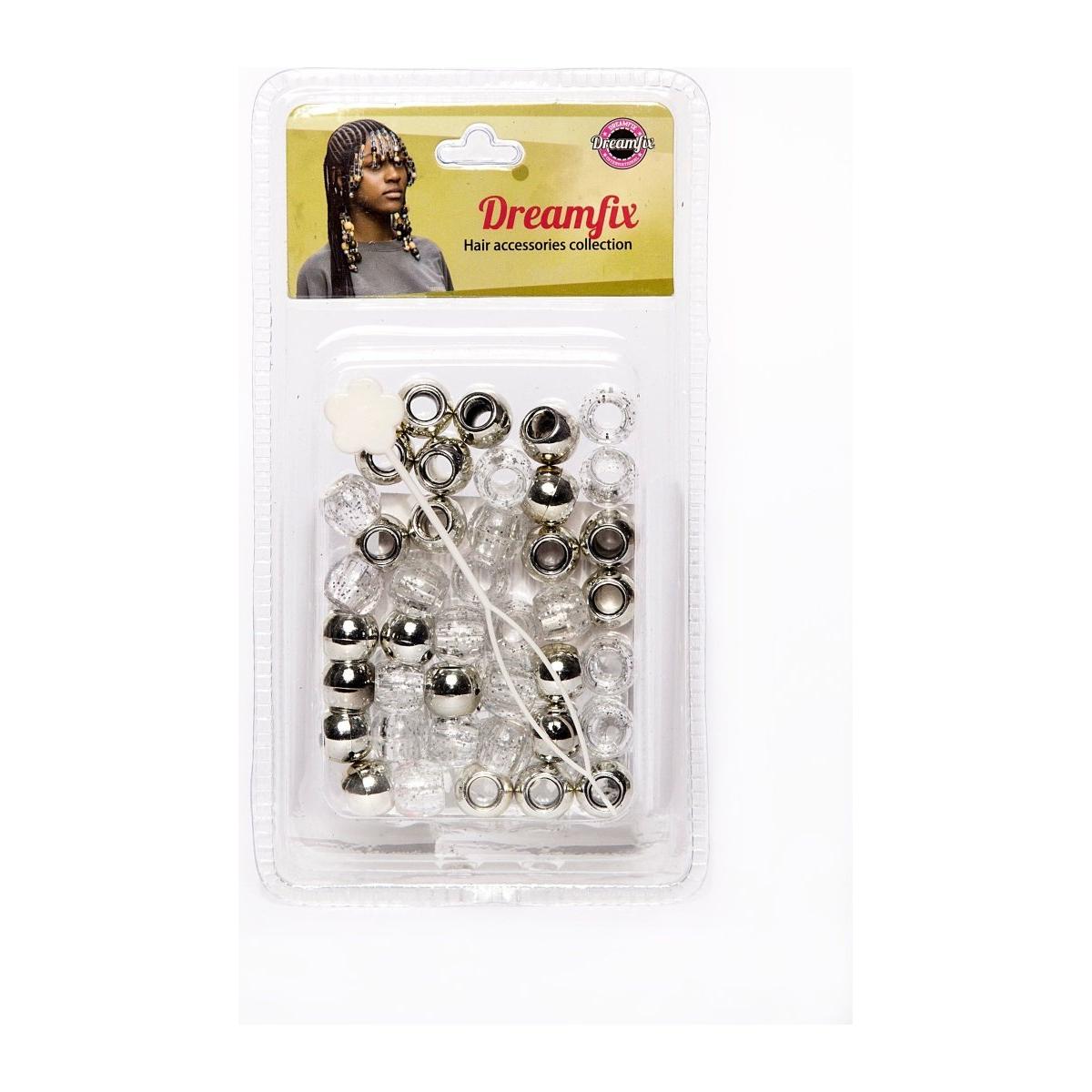 Dreamfix Plastic Hair Beads For Kids Assorted - gtworld.de