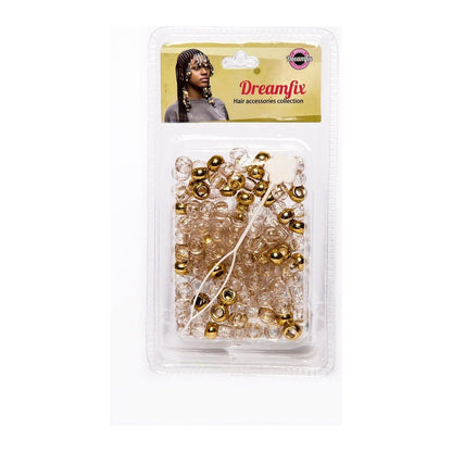 Dreamfix Plastic Hair Beads For Kids Assorted - gtworld.de