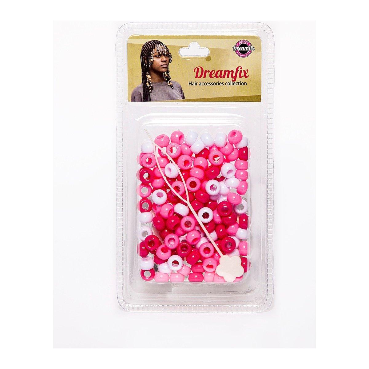 Dreamfix Plastic Hair Beads For Kids Assorted - gtworld.de