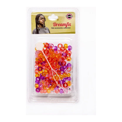 Dreamfix Plastic Hair Beads For Kids Assorted - gtworld.de