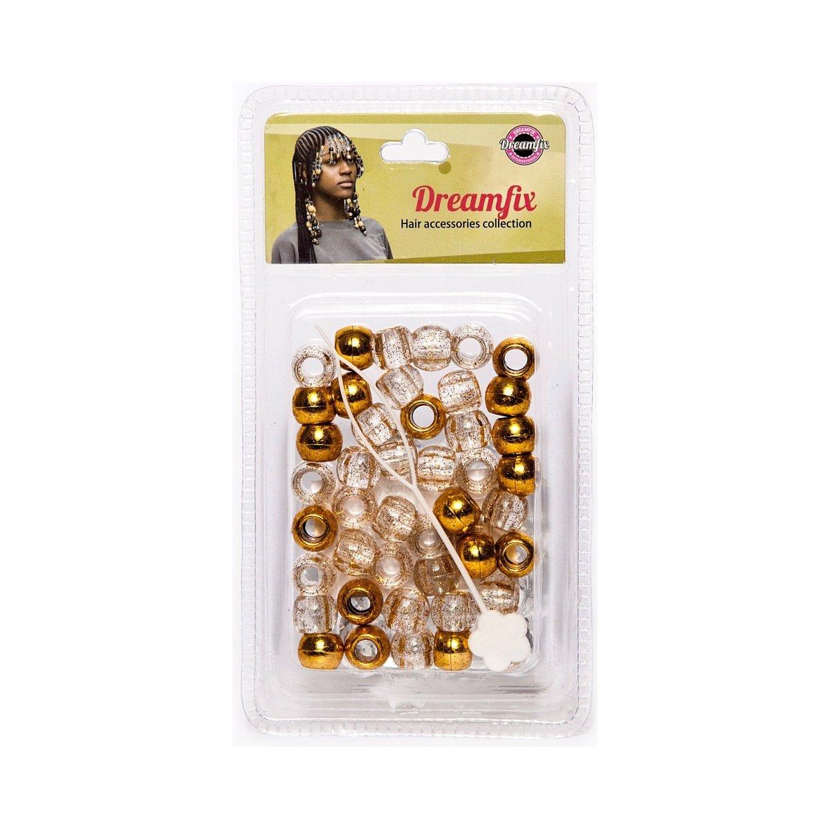 Dreamfix Plastic Hair Beads For Kids Assorted - gtworld.de