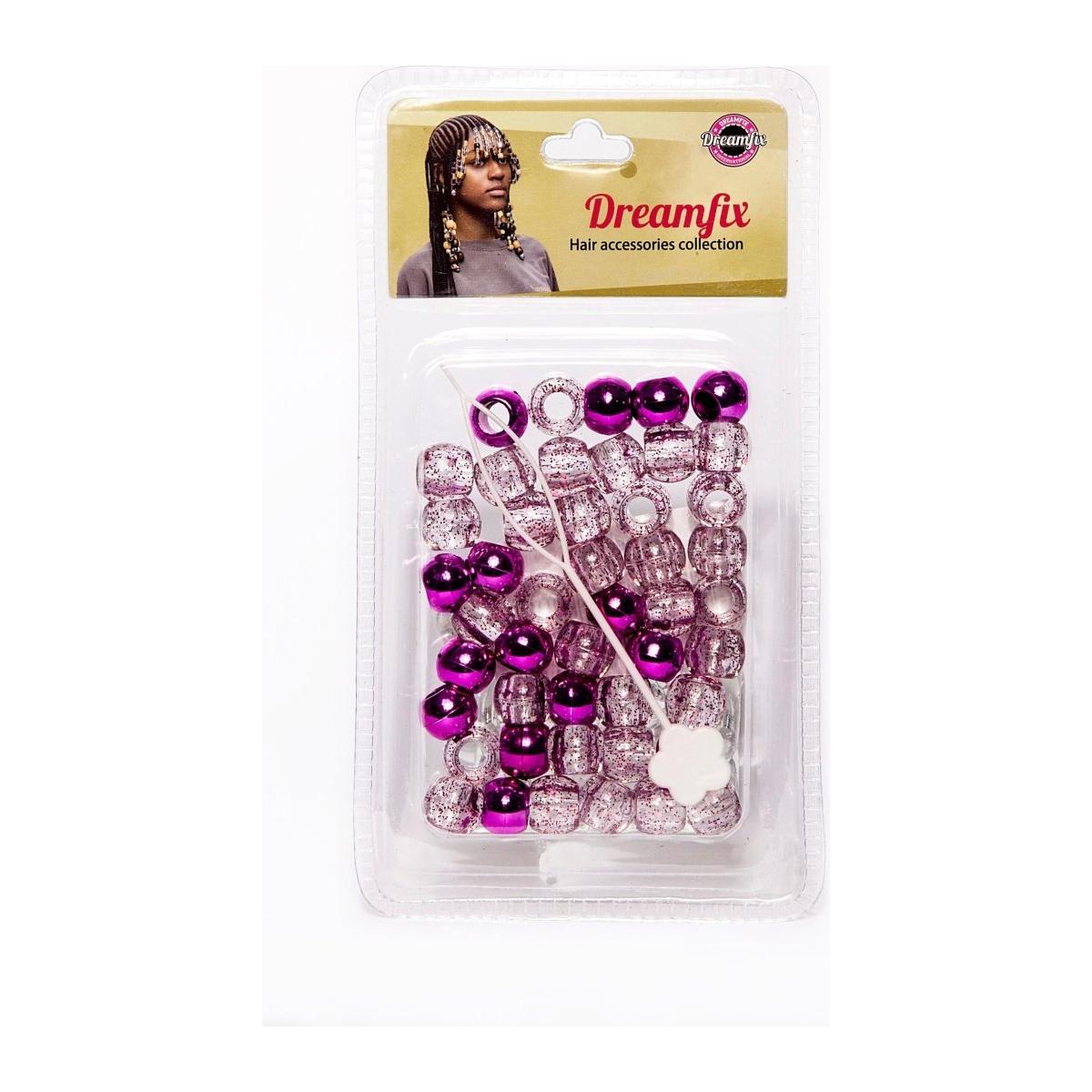 Dreamfix Plastic Hair Beads For Kids Assorted - gtworld.de