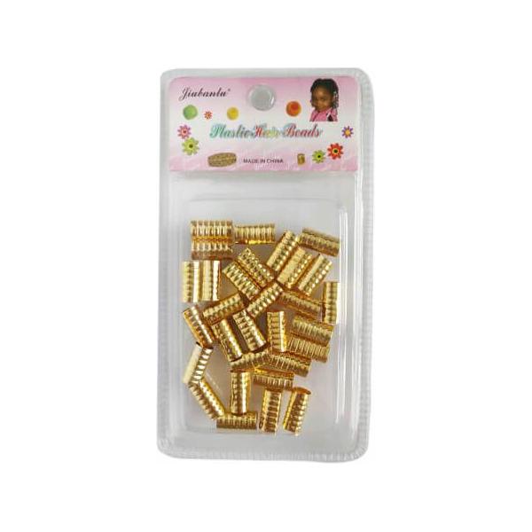 Dreamfix Plastic Hair Beads Jewelry Gold - Gtworld.de