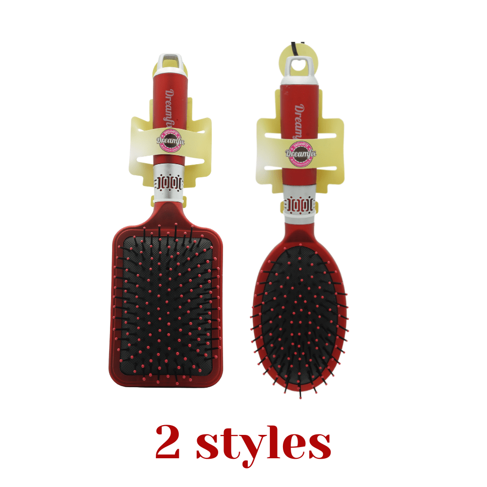 Dreamfix Red Air Cushion Brush (Oval &amp; Square) - gtworld.de