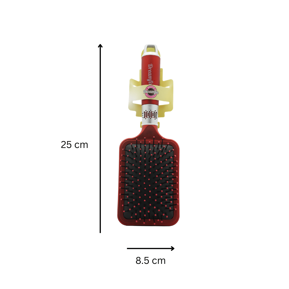 Dreamfix Red Air Cushion Brush (Oval &amp; Square) - gtworld.de