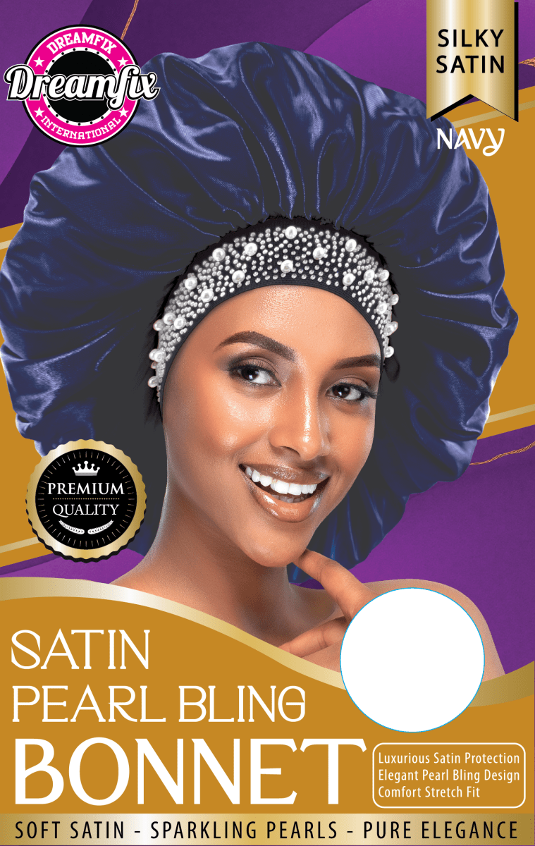 Dreamfix Satin Pearl Bling Bonnet - gtworld.de