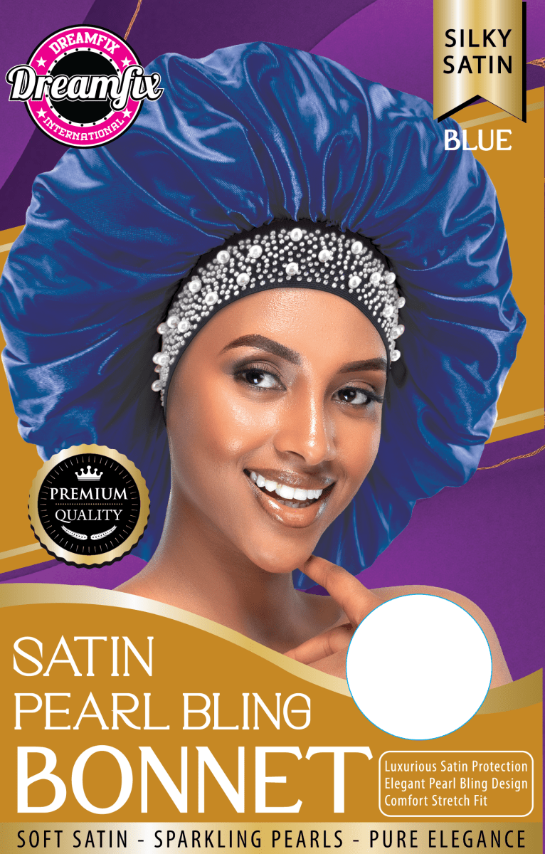 Dreamfix Satin Pearl Bling Bonnet - gtworld.de