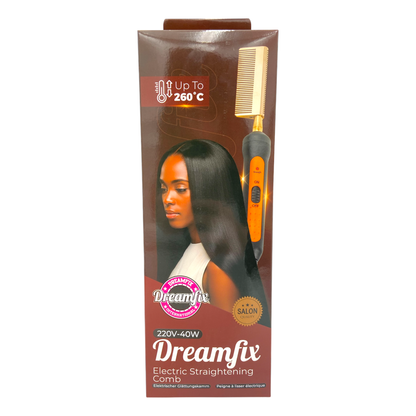 Dreamfix Sparkles Hot Straightening Comb 350g - gtworld.de
