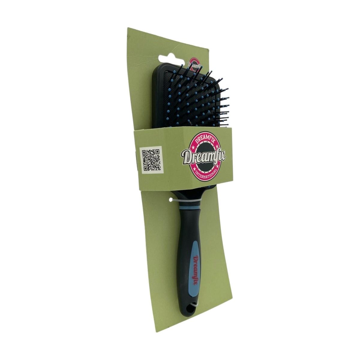 Dreamfix Square Hair Brush Black - Gtworld.de