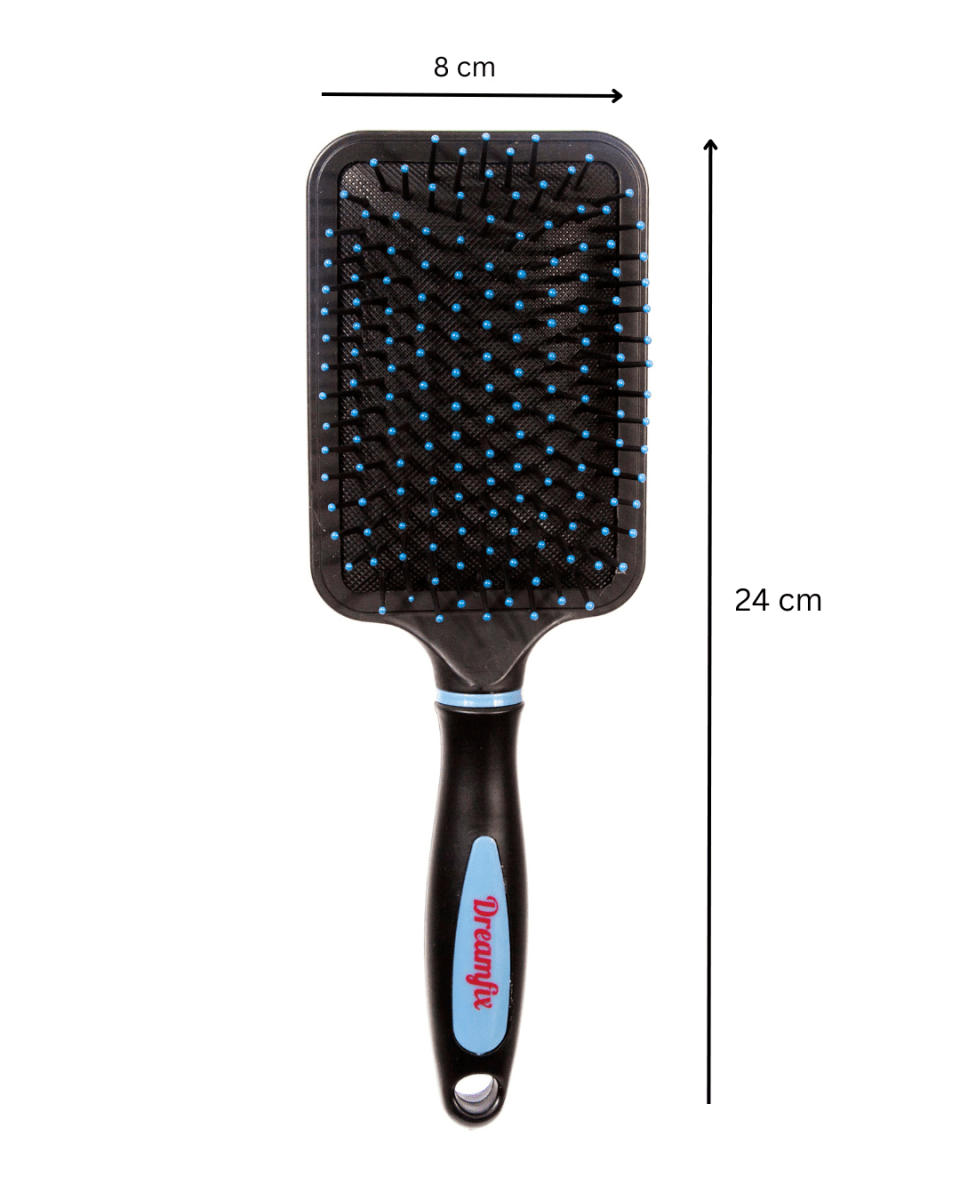 Dreamfix Square Hair Brush Black - gtworld.de