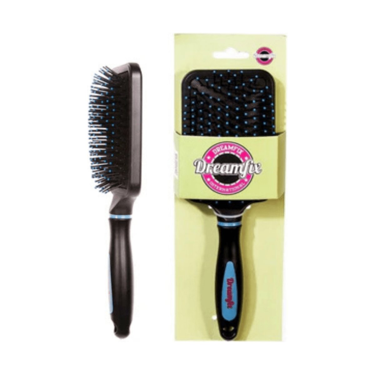 Dreamfix Square Hair Brush Black - gtworld.de