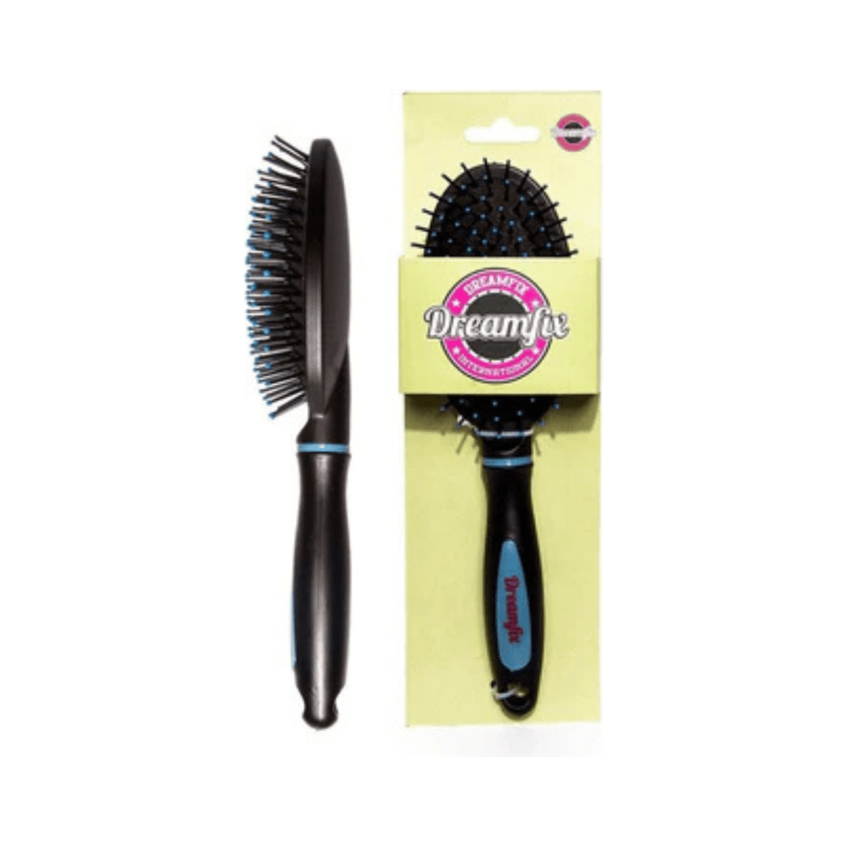 Dreamfix Square Hair Brush Black Square/Oval - gtworld.de