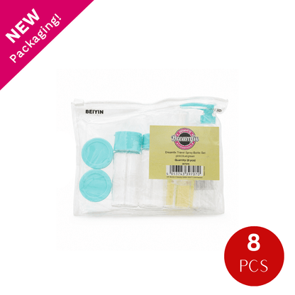 Dreamfix Travel Spray Bottle Set - Assorted (8 pcs) - gtworld.de