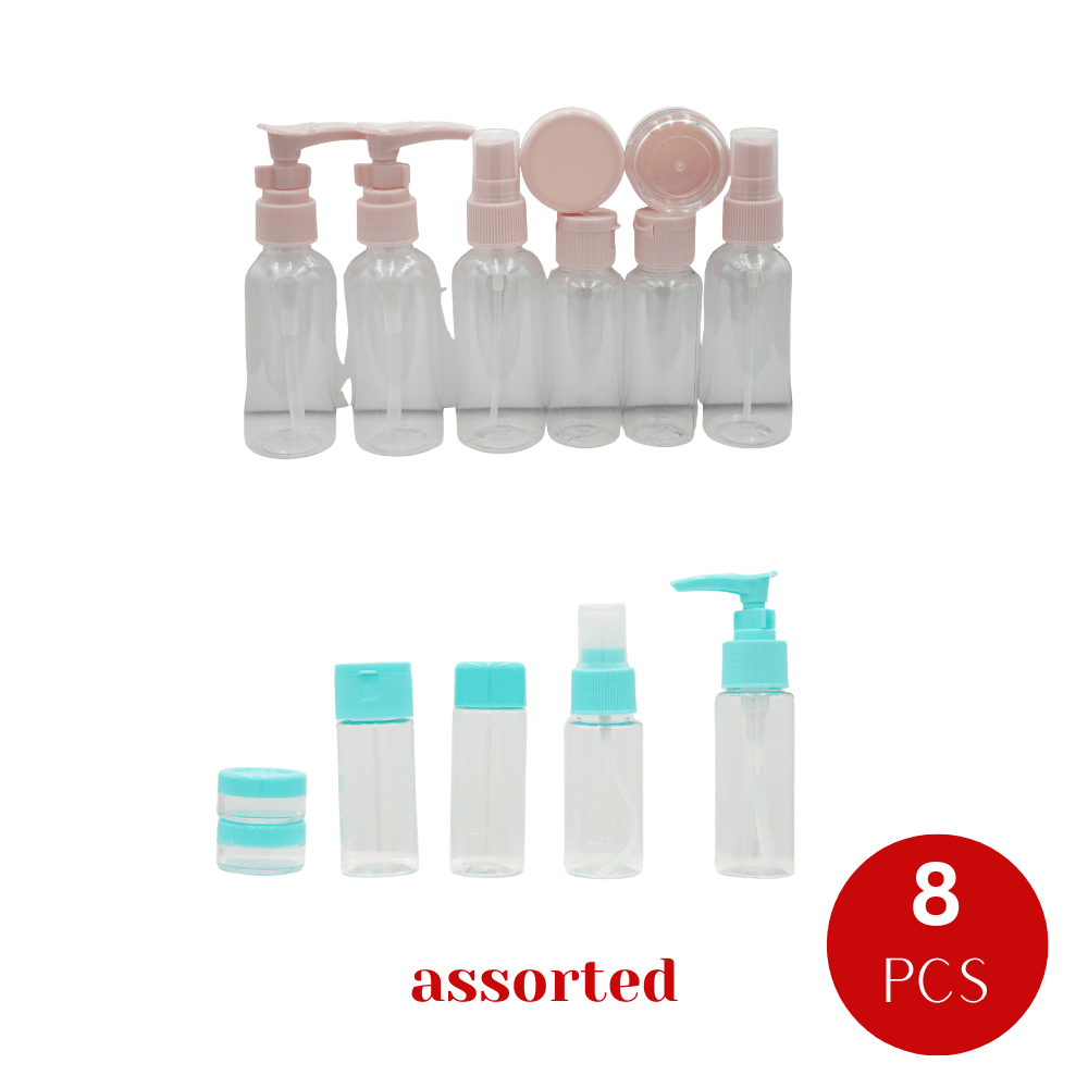 Dreamfix Travel Spray Bottle Set - Assorted (8 pcs) - gtworld.de