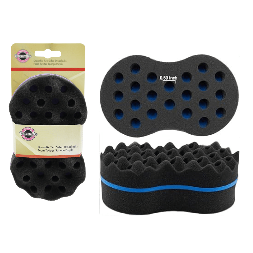 Dreamfix Two - Sided Dreadlocks Foam Twist Sponge (3 sizes) - gtworld.de