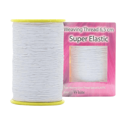 Dreamfix Weaving 6,5cm Thread SUPER ELASTIC Honey Blonde/ White - gtworld.de