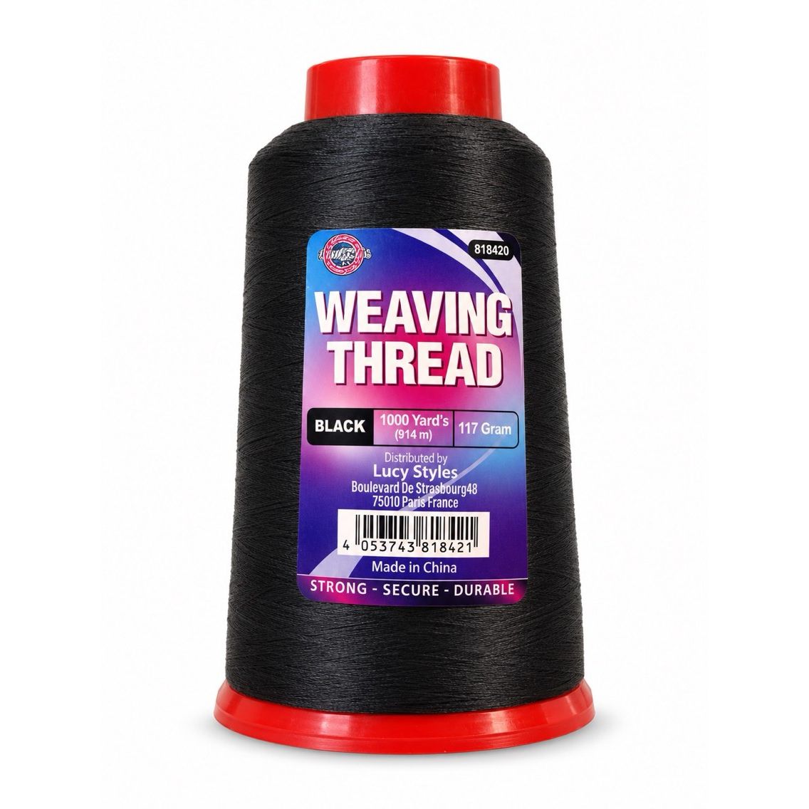 Dreamfix Weaving Thread Black - gtworld.de