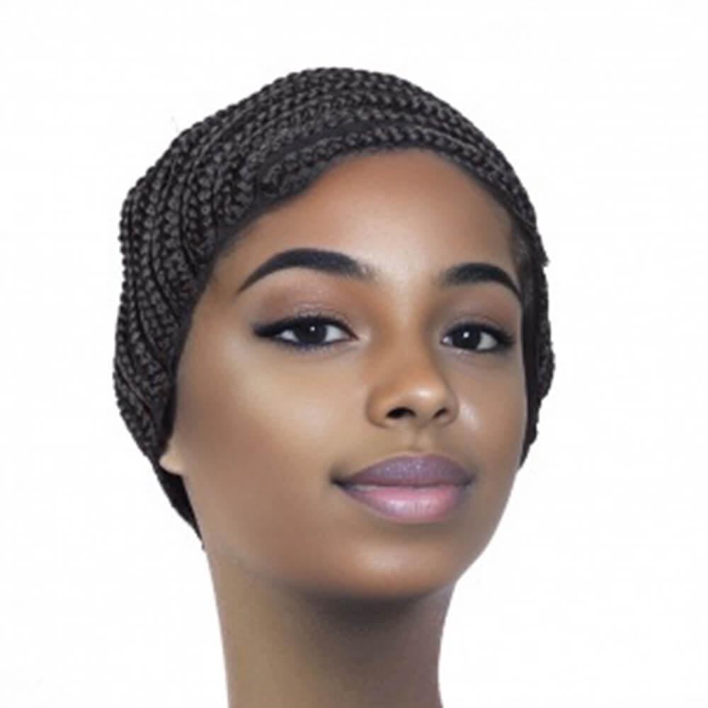 Dreamfix Wig Conrrows Weaving Cap Horse Style Adjust :1B L - Gtworld.de