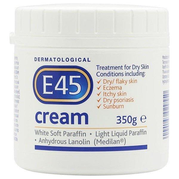 E45 Dermatological Cream Treatment for Dry Skin 350g - Gtworld.de