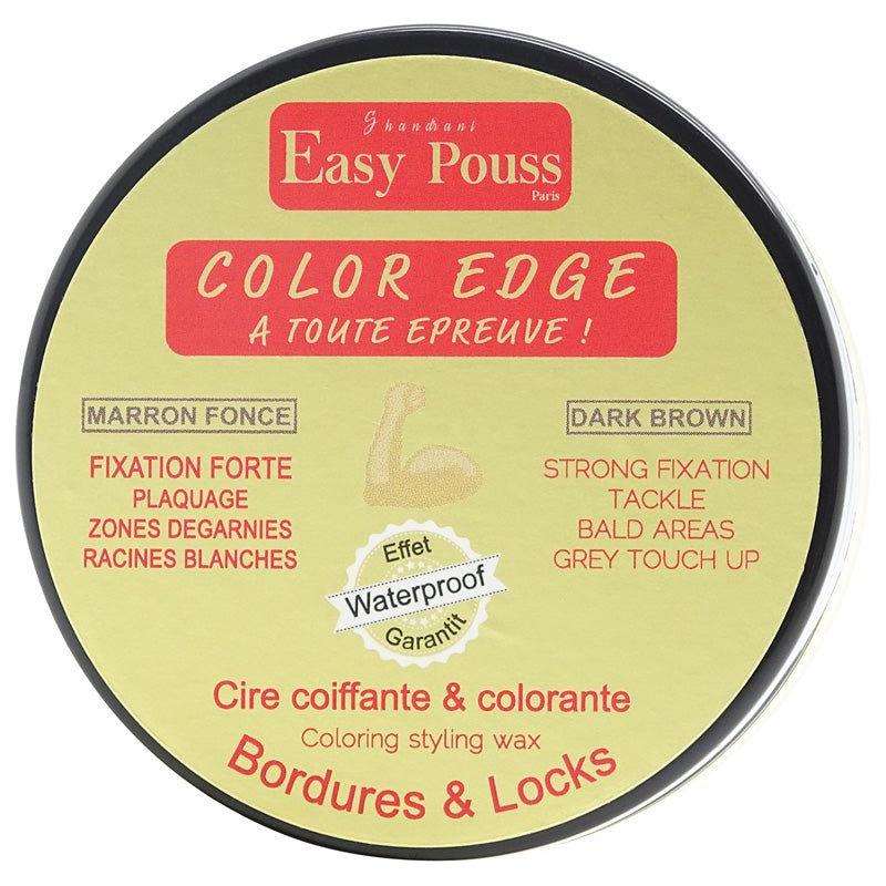 Easy Pouss Color Edge Dark Brown 100ml - Gtworld.de