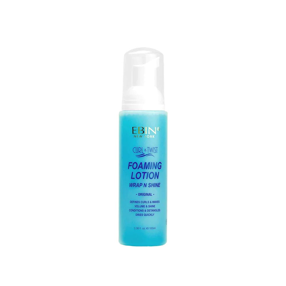 Ebin New York Curl &amp; Twist Foaming Lotion Wrap N Shine Original 100ml/250ml - gtworld.de