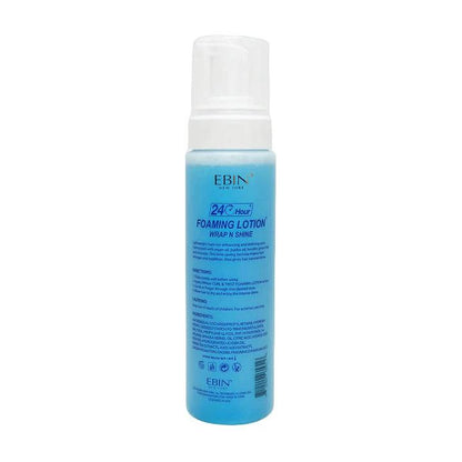 Ebin New York Curl &amp; Twist Foaming Lotion Wrap N Shine - Original 250ml - Gtworld.de