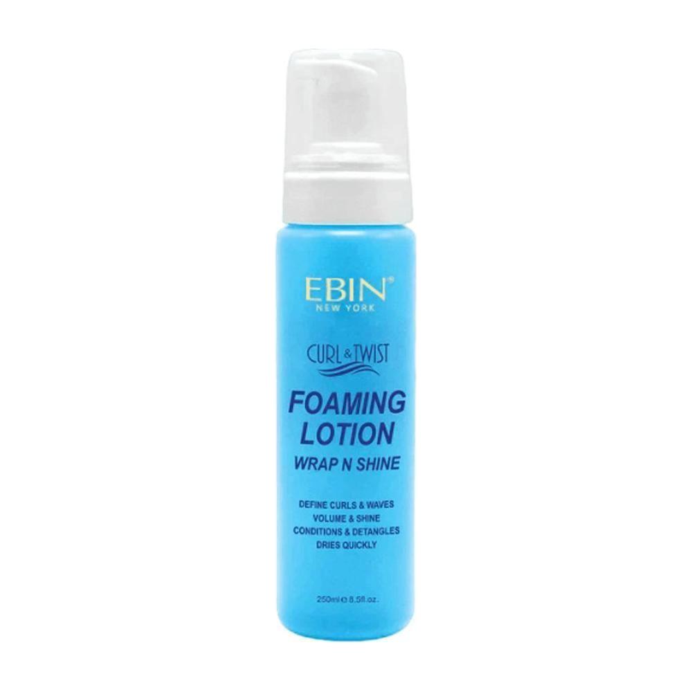 Ebin New York Curl &amp; Twist Foaming Lotion Wrap N Shine - Original 250ml - Gtworld.de