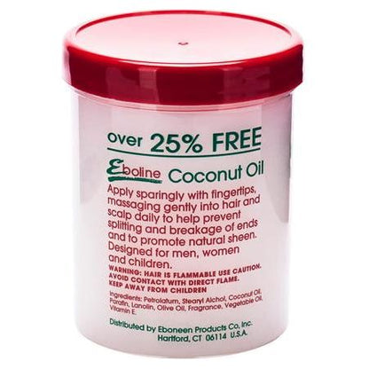 Eboline Coconut Oil Hair Conditioner with Vitamin E 207ml - Gtworld.de