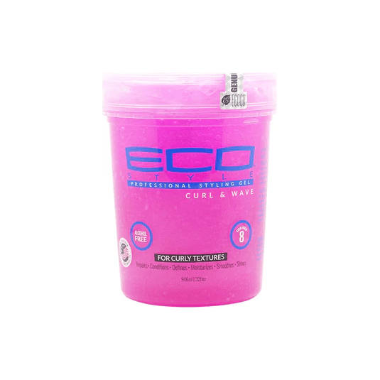 Eco Styler Pink Curl &amp; Wave Firm Hold Styling Gel 32oz/24oz/8oz/16oz/5LB