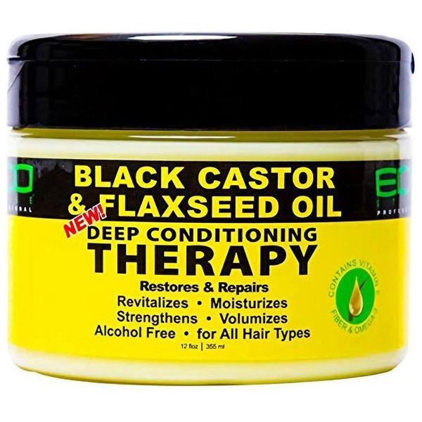 Eco Style Black Castor &amp; Flaxseed Oil Deep conditioning Therapy 355ml - Gtworld.de