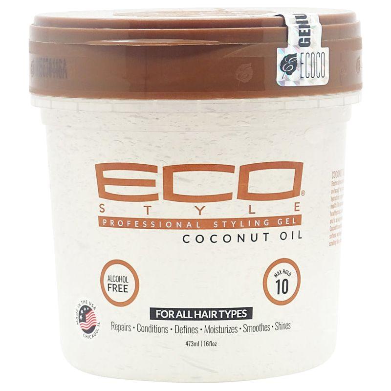 Eco Style Coconut Oil Styling Gel 473ml - Gtworld.de