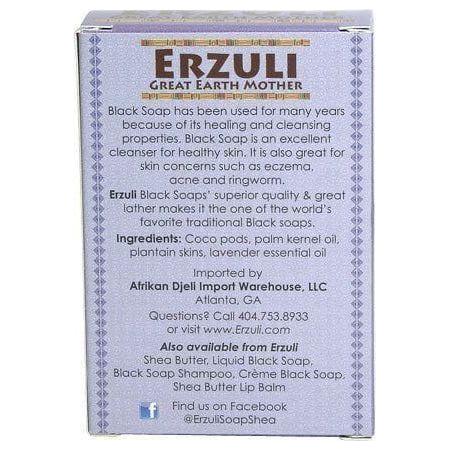 Erzuli Black Soap Lavender 4oz/120g - Gtworld.de