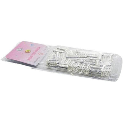 Euro Contact Hair Ring Longer Gold/silver (35Pcs) - gtworld.de