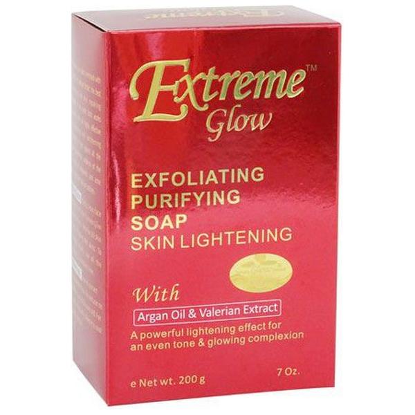 Extreme Glow Exfoliating Purifying Soap Skin Lightening with Argan Oil &amp; Valeria - Gtworld.de