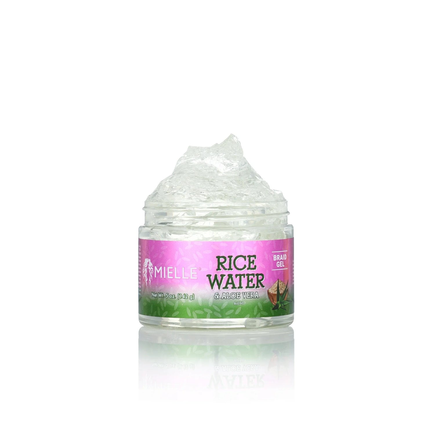 Mielle Rice Water &amp; Aloe Braid Gel 5oz