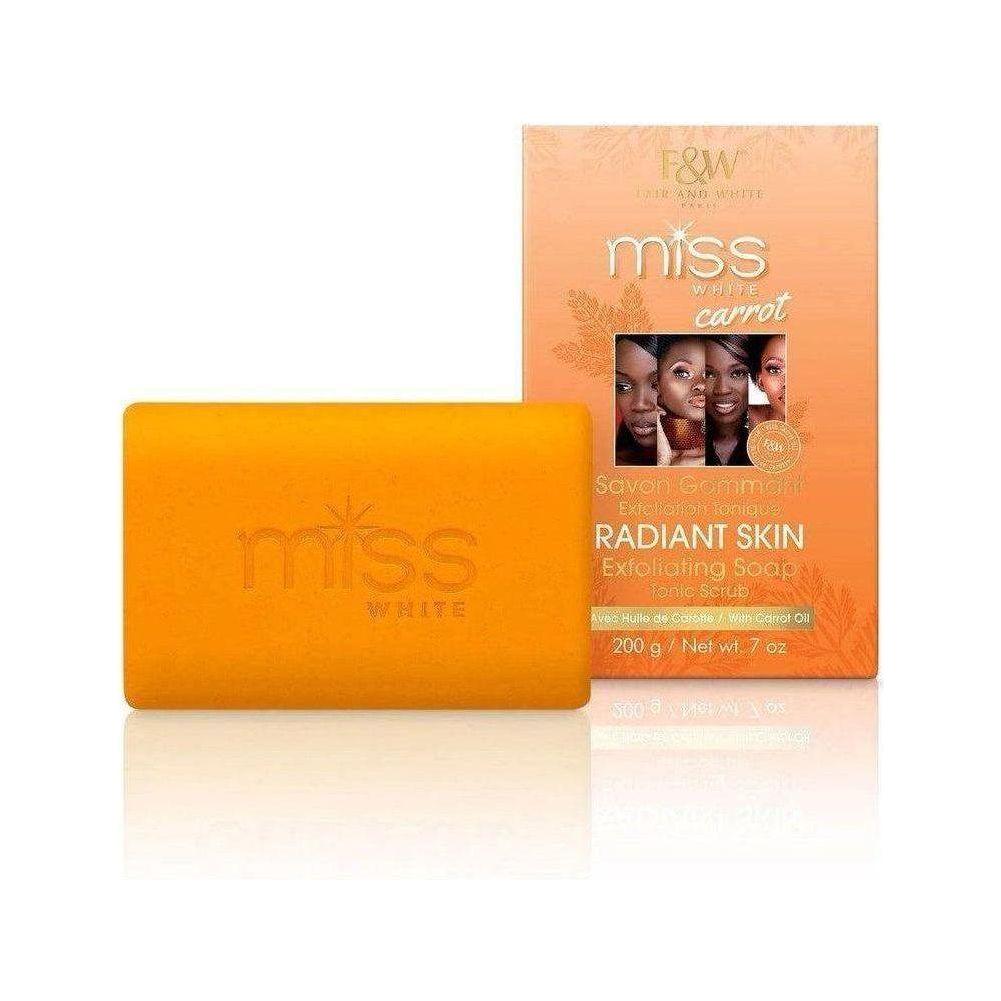 Fair and White Miss White Carrot Exfoliant Soap 200 g - Gtworld.de