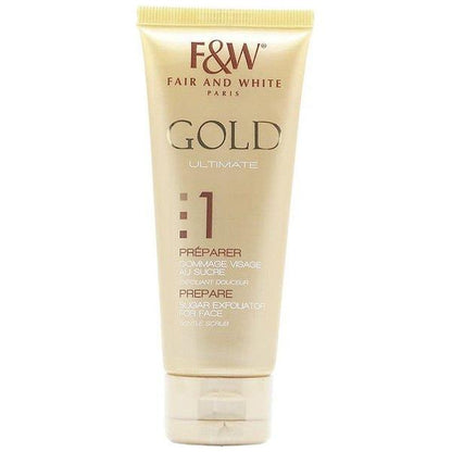 Fair &amp; White GOLD Ultimate Prepare Sugar Exfoliator for Face 75ml - Gtworld.de