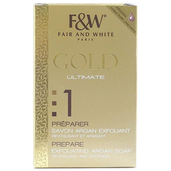 Fair &amp; White Gold Ultimate Preparer Exfoliating Argan Soap 200g - Gtworld.de