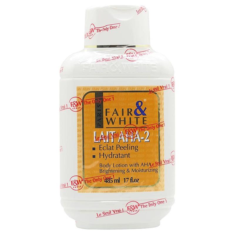 Fair &amp; White Lait AHA - 2 Brightening &amp; Moisturizing Body Lotion 485ml - Gtworld.de