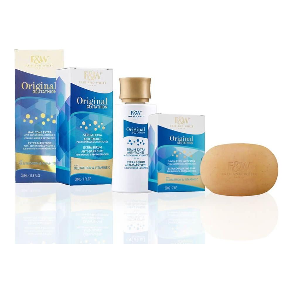 Fair &amp; White Original Glutathione Glow Bundle - Gtworld.de