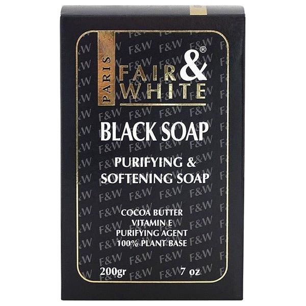 Fair &amp; White Purifyingl &amp; Softening Black Soap 200g - Gtworld.de