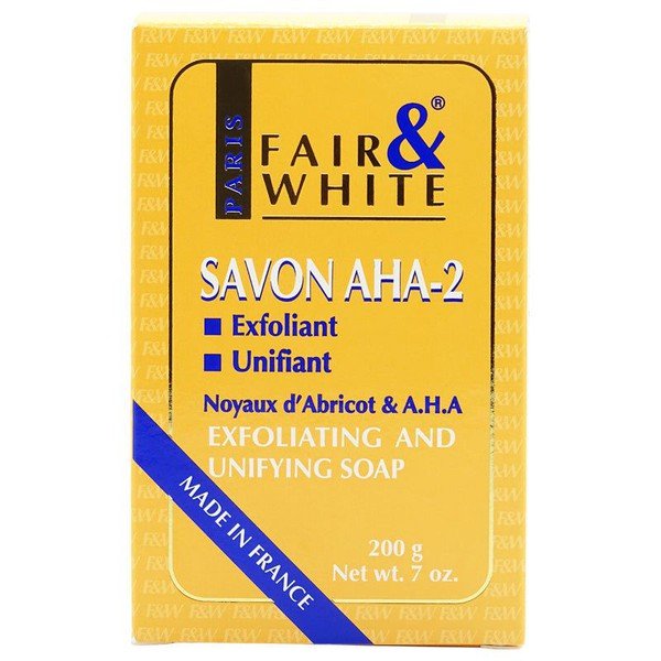 Fair &amp; White Savon Aha - 2 Exfoliating and Lightening Soap 200g - Gtworld.de