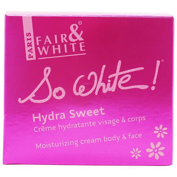 Fair &amp; White So White Hydra Sweet Moisturizing Cream 400ml - Gtworld.de