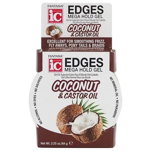 Fantasia ic Edges Mega Hold Gel Coconut &amp; Castor Oil 64g - Gtworld.de