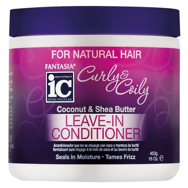 ic Fantasia Curly &amp; Coily Coconut &amp; Shea Butter Leave-in-Conditioner 453g