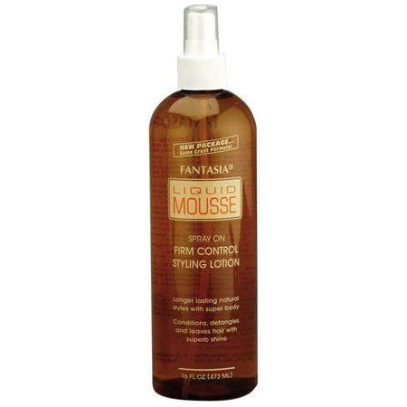 Fantasia Liquid Mousse Spray On Firm Control Styling Lotion 473Ml - Gtworld.de