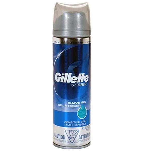 Gillette Shave Gel For Sensitive Skin 207ml - gtworld.de