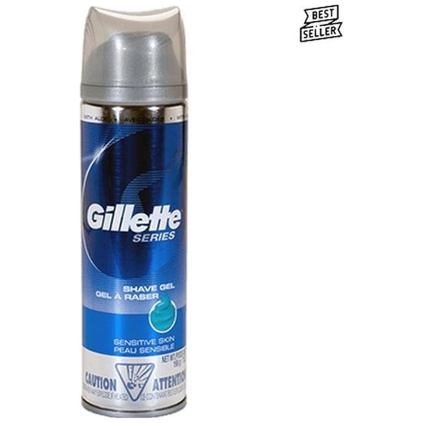 Gillette Shave Gel For Sensitive Skin 207ml - Gtworld.de