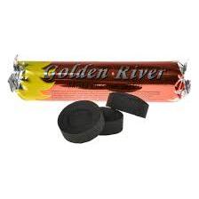 Golden River Long Burning Charcoal 33mm (1 pack of 10 rolls) - gtworld.de